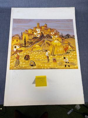 Max Savy (1918-2010) " Été d'Oc " lithographie Signé en bas …