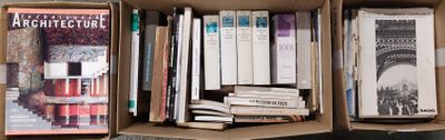 [ARCHITECTURE et URBANISME] Trois cartons d'ouvrages et revu… - Photo 1