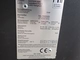 a label on the back of a laptop computer