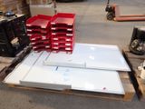 a lot of boxes and boxes on a pallet in a warehouse