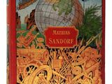 un vieux livre dont la couverture représente un globe terrestre