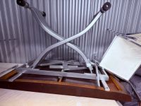 BOX composé de : 1 canapé lit tissus blanc - 4 chaises pvc b… (photo 6)