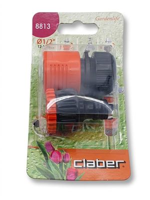 Lot de 2 - CLABER - Raccord et nez de robinet - 1/2 pouce Qu…