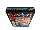 a box with a game on it on a white surface