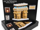 arc de triomphe building collection - the arc de triomphe