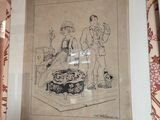 a picture of a drawing of a man and a woman