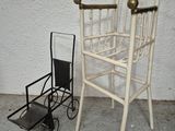 a small chair and a small chair next to each other