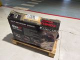 a box that is sitting on a pallet on the floor