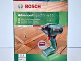 the box of a bosch impactdriver is sitting on a table