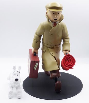 Tintin - Statuette Moulinsart 46948 - Tintin et Milou - Ils arrivent