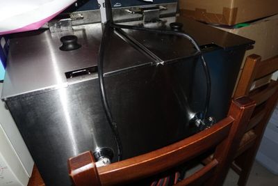 Une friteuse inox électrique double LACOR - Photo 1