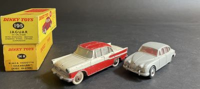 Dinky Toys France 1/43 - Simca Chambord Rouge Et Blanche - 24k - Sans Boîte