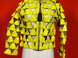 yellow geometric jacket on a mannequin mannequin mannequin mannequin mannequin mannequin mannequin mannequin mannequin