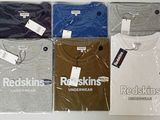 six men ' s t - shirts in different colors and sizes