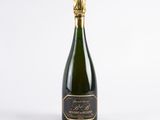 a bottle of champagne on a white background