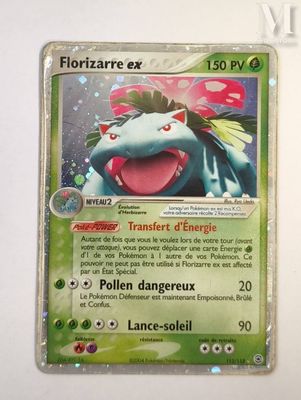 a card with a picture of a pokemon character on it