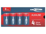 4 x aa alkaliine batteries