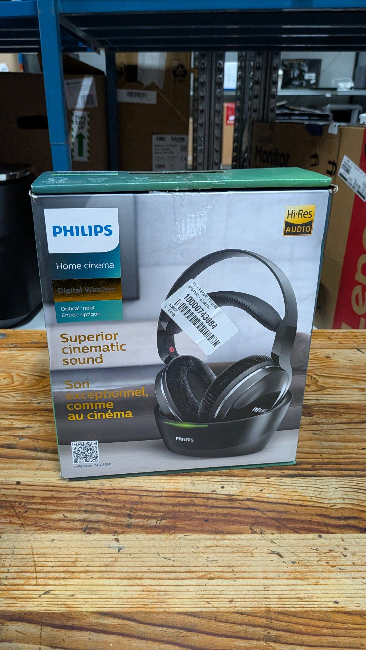 CASQUE AUDIO PHILIPPS - TVA RECUPERABLE