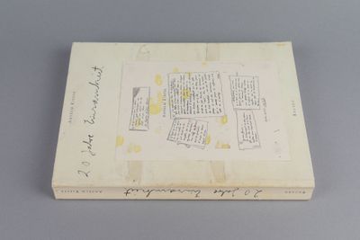 KIEFER (Anselm) d'après. 20 ans de solitude. Editions de Reg…