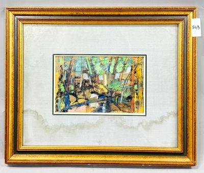une image d'une peinture sur un mur