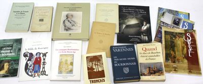 [BOURBONNAIS]. 15 volumes, dont : BORDELLE, Légendaire de la…