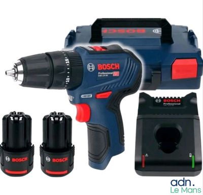 Perceuse sans fil Bosch avec 2 batteries et un chargeur