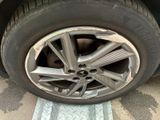 a close up of a tire on a car