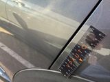 a sticker on the hood of a car that says out of japan