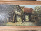 a picture of a painting hanging on a wall