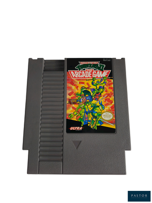 an image of a nintendo game cartridge with a teenage mutant on it