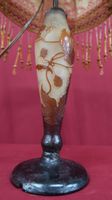 GALLE, pied de lampe en verre multicouches, base restaurée, … (photo 5)