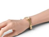 a close up of a person ' s hand with a watch on it