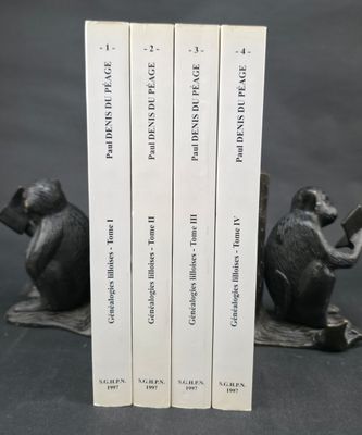 three books that are sitting next to each other on a table