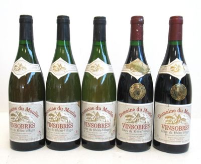 5 Blles CÔTES DU RHÔNE VILLAGES Vinsobres Dom. - Photo 1