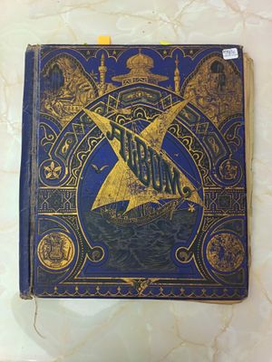 Chromos et images Album grand format 38x33 cm, environ 10 pa…