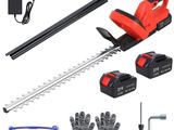 a corded hedger with a corded hedger and other tools