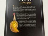 the back cover of a book with a picture of a bottle of liquor