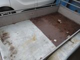a truck bed that has been left in the back of the truck