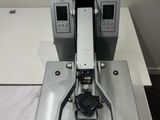 the machine is sitting on the table ready to be used