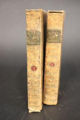 2 vol. : OEuvres complètes de BOILEAU DESPRREAUX, Paris, Che…