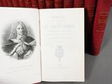 a book open to a picture of a man in a suit