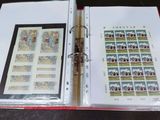 a picture of a book with stamps on it
