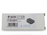 a white battery module with a barcode on the side