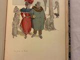 an open book with a picture of a man and a woman on it