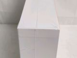 a white box sitting on a table with a white background
