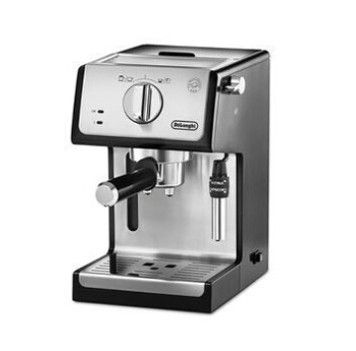 Machine à café Delonge Espressor avec finition en acier inoxydable