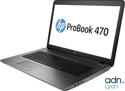 Ordinateur portable HP ProBook 470 : processeur Core i7-7500U / 8 Go / 500 Go / Windows 10