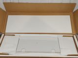 a box with a laptop inside of it sitting on a table