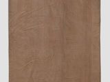 an image of a brown curtain hanging on a wall