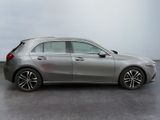the new mercedes a - class sedan is parked in a parking lot